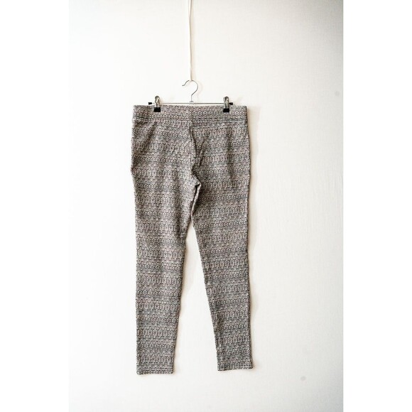 Free People M Leggings Womens Multicolor Stretch Knit Pull On Skinny athleisure - Picture 2 of 8